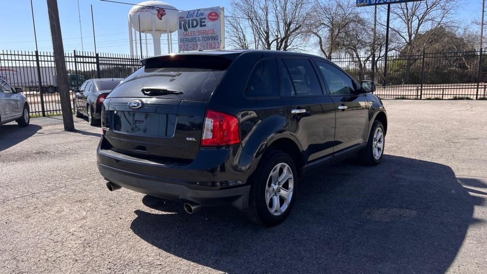 2011 BLACK FORD EDGE SEL (2FMDK3JC6BB) with an 3.5L engine, Automatic transmission, located at 1507 S Hwy 67, Cedar Hill, TX, 75104, (972) 293-1833, 32.556370, -96.973297 - Photo#10