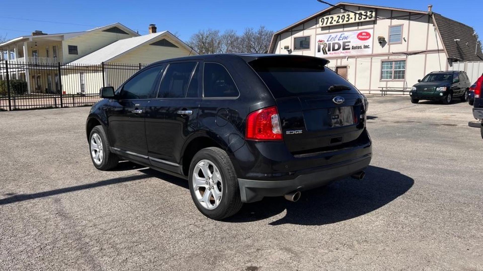 2011 BLACK FORD EDGE SEL (2FMDK3JC6BB) with an 3.5L engine, Automatic transmission, located at 1507 S Hwy 67, Cedar Hill, TX, 75104, (972) 293-1833, 32.556370, -96.973297 - Photo#8