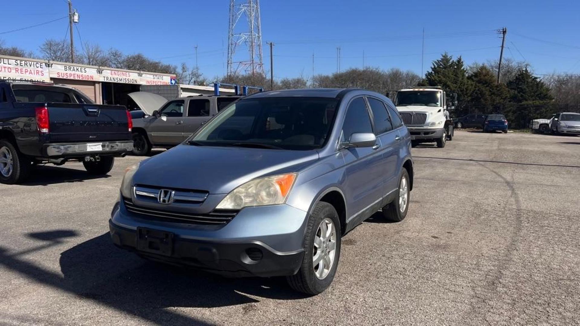 2007 BLUE HONDA CR-V EXL (JHLRE38747C) with an 2.4L engine, Automatic transmission, located at 1507 S Hwy 67, Cedar Hill, TX, 75104, (972) 293-1833, 32.556370, -96.973297 - Photo#5