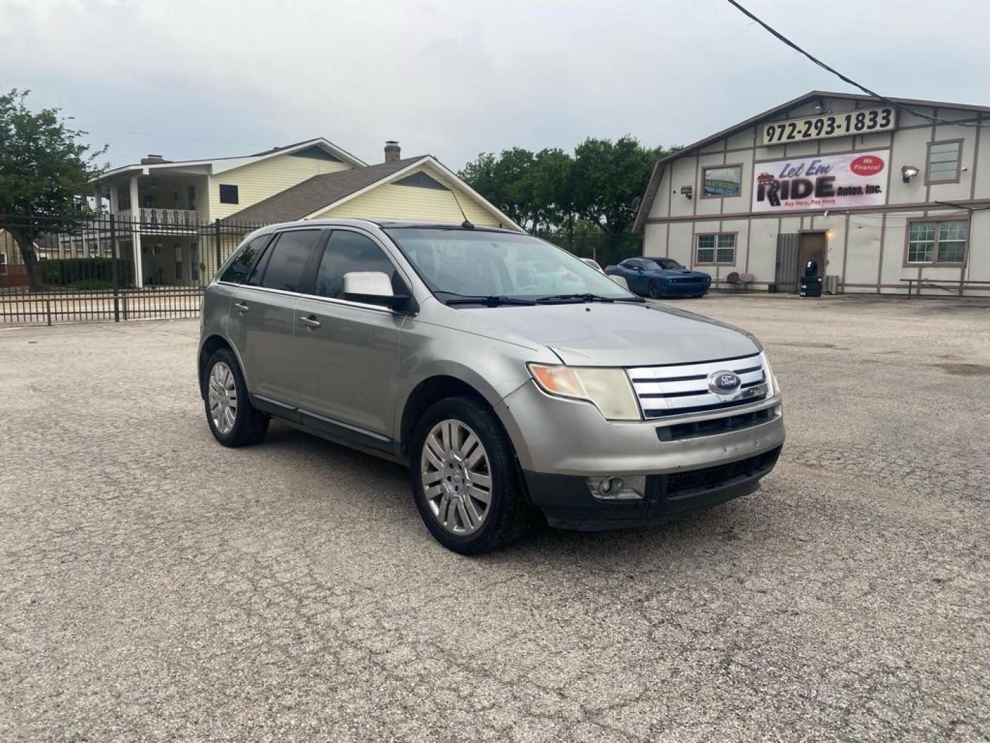 2008 BEIGE FORD EDGE LIMITED (2FMDK39C18B) with an 3.5L engine, Automatic transmission, located at 1507 S Hwy 67, Cedar Hill, TX, 75104, (972) 293-1833, 32.556370, -96.973297 - Photo#1