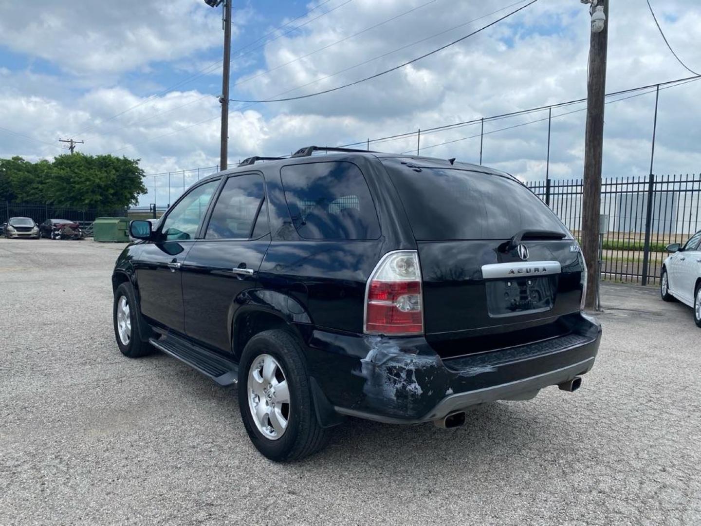 2006 BLACK ACURA MDX (2HNYD18226H) with an 3.5L engine, Automatic transmission, located at 1507 S Hwy 67, Cedar Hill, TX, 75104, (972) 293-1833, 32.556370, -96.973297 - Photo#3