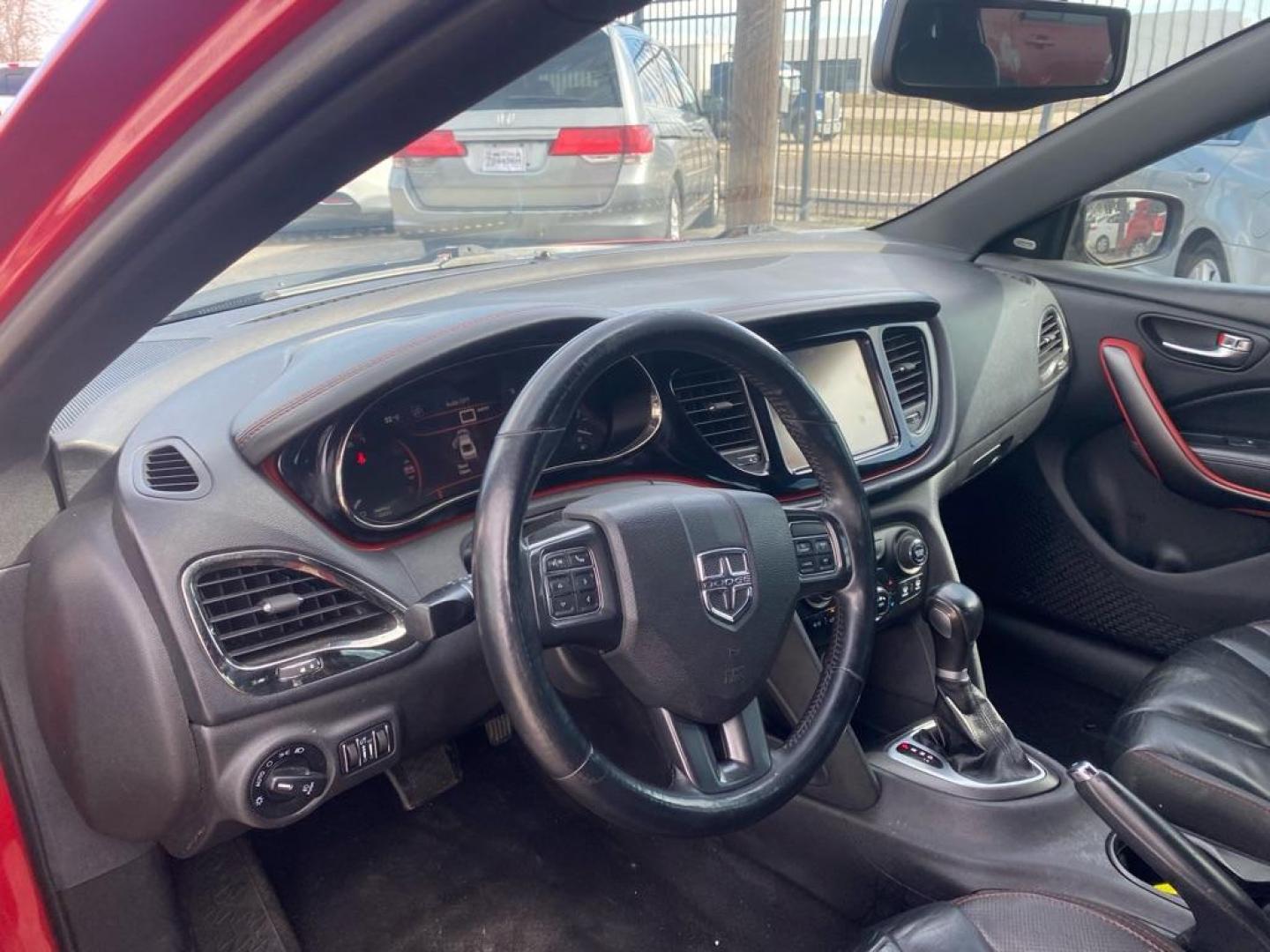 2014 RED DODGE DART GT (1C3CDFEB8ED) with an 2.4L engine, Automatic transmission, located at 1507 S Hwy 67, Cedar Hill, TX, 75104, (972) 293-1833, 32.556370, -96.973297 - Photo#4