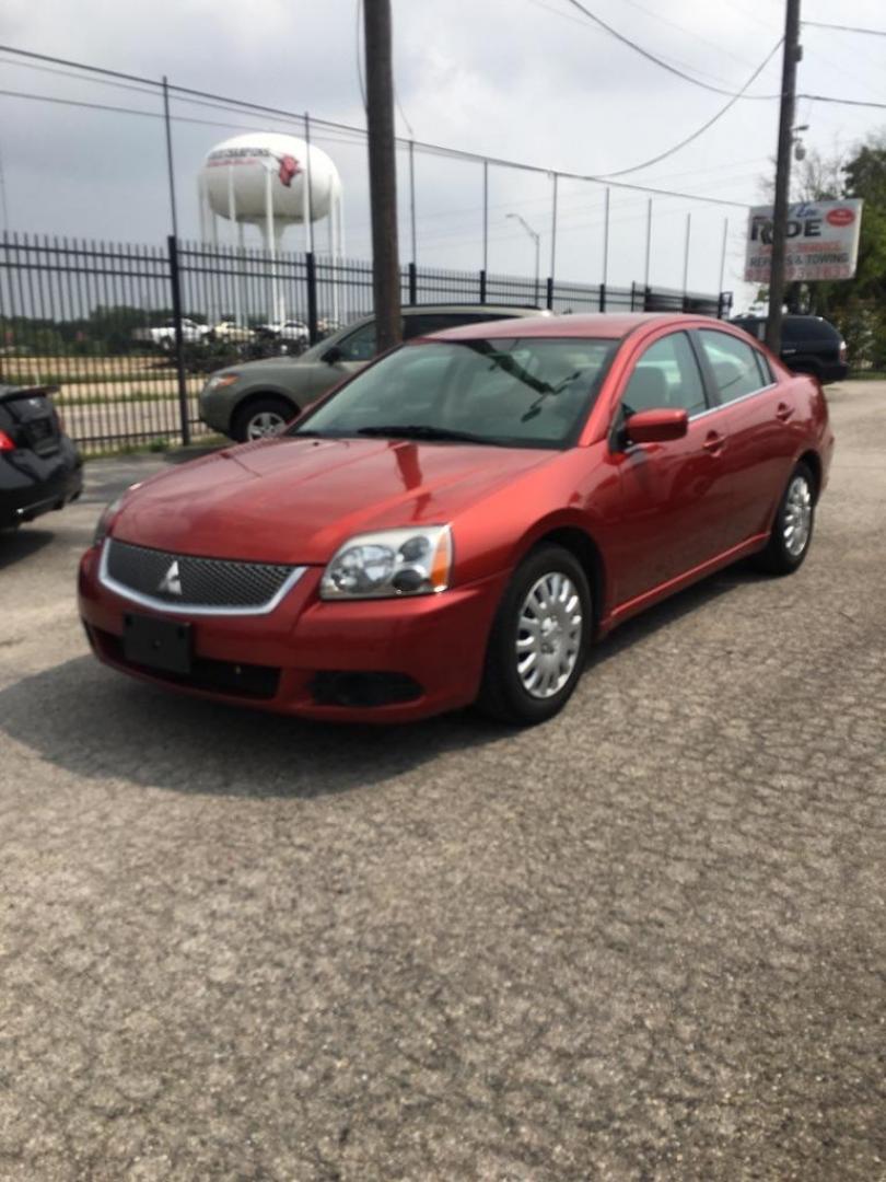 2012 RED MITSUBISHI GALANT ES (4A32B3FF1CE) with an 2.4L engine, Automatic transmission, located at 1507 S Hwy 67, Cedar Hill, TX, 75104, (972) 293-1833, 32.556370, -96.973297 - Photo#0