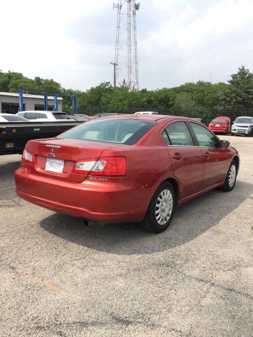 2012 RED MITSUBISHI GALANT ES (4A32B3FF1CE) with an 2.4L engine, Automatic transmission, located at 1507 S Hwy 67, Cedar Hill, TX, 75104, (972) 293-1833, 32.556370, -96.973297 - Photo#1