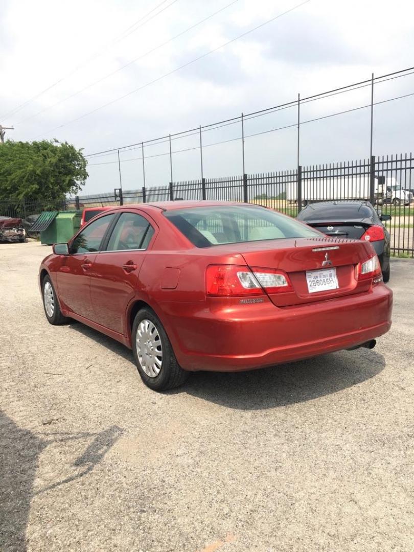 2012 RED MITSUBISHI GALANT ES (4A32B3FF1CE) with an 2.4L engine, Automatic transmission, located at 1507 S Hwy 67, Cedar Hill, TX, 75104, (972) 293-1833, 32.556370, -96.973297 - Photo#3