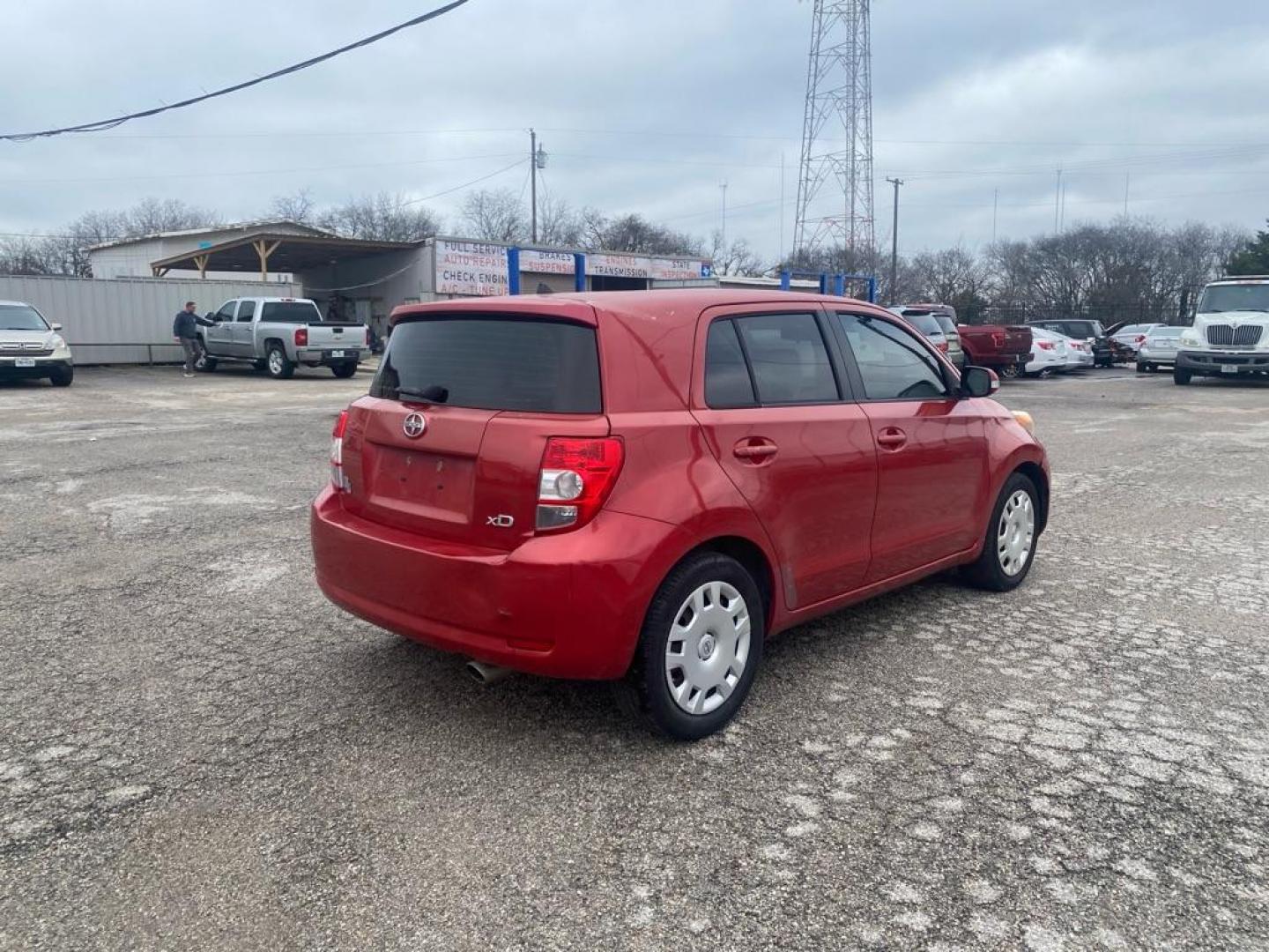 2010 RED SCION XD (JTKKU4B49AJ) with an 1.8L engine, Automatic transmission, located at 1507 S Hwy 67, Cedar Hill, TX, 75104, (972) 293-1833, 32.556370, -96.973297 - Photo#2