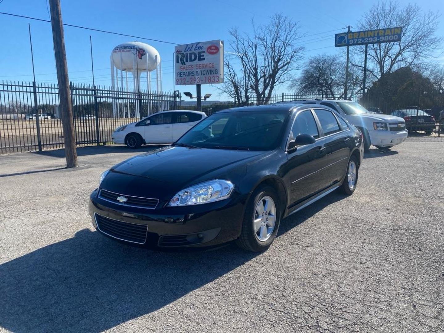 2011 BLACK CHEVROLET IMPALA LT (2G1WG5EK2B1) with an 3.5L engine, Automatic transmission, located at 1507 S Hwy 67, Cedar Hill, TX, 75104, (972) 293-1833, 32.556370, -96.973297 - Photo#0