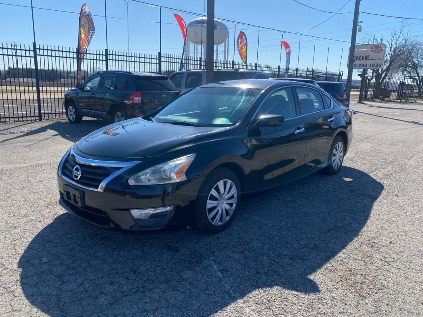 2015 BLACK NISSAN ALTIMA 2.5 (1N4AL3AP1FN) with an 2.5L engine, Continuously Variable transmission, located at 1507 S Hwy 67, Cedar Hill, TX, 75104, (972) 293-1833, 32.556370, -96.973297 - Photo#0